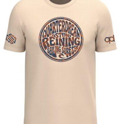 T-SHIRT QD REINING HERITAGE TEE SABBIA U/D